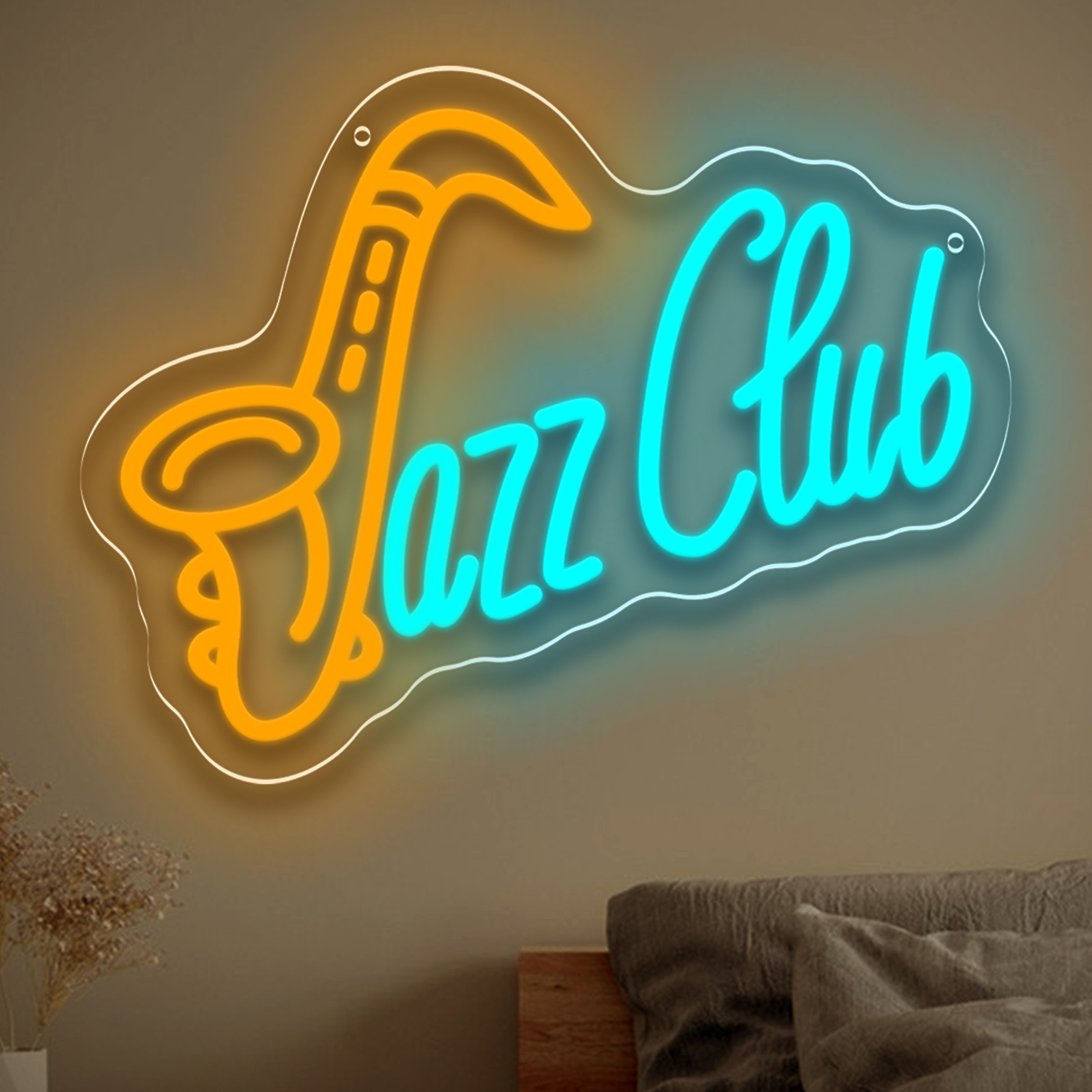 Musical Instrument Image - Jazz club led sinal de néon