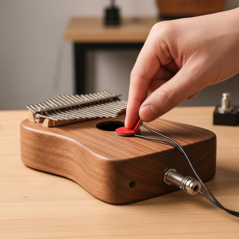 Musical Instrument Organ - Transdutor de Microfone de Contato Piezoelétrico,