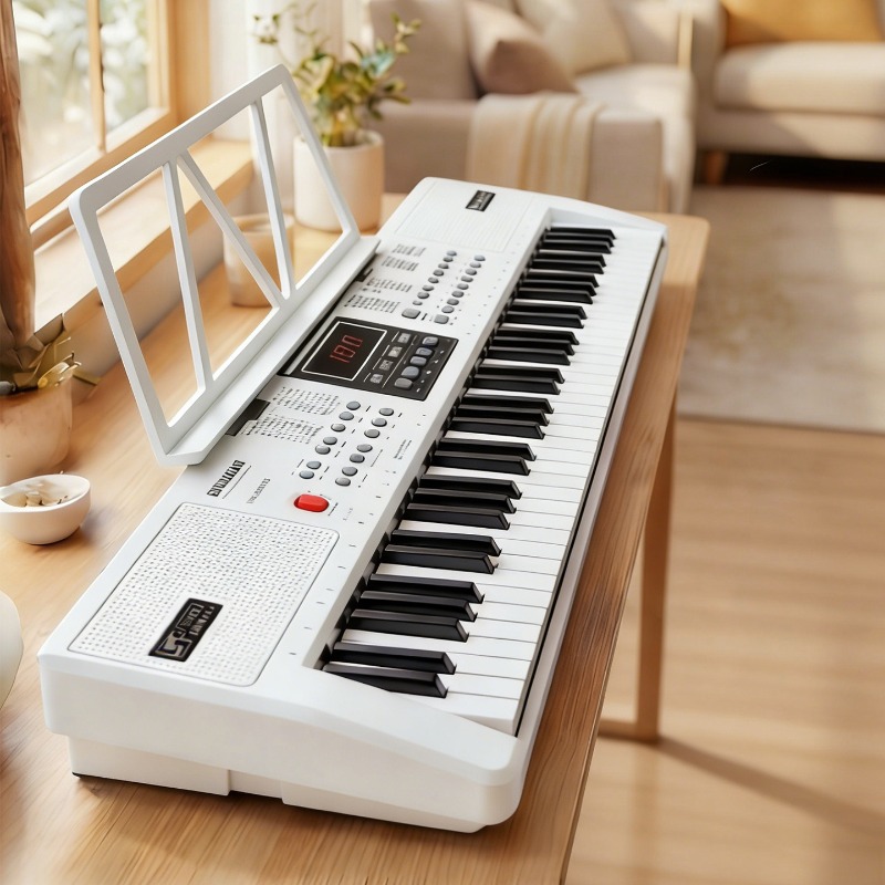Musical Instrument Organ - Teclado Eletrônico de 61 Teclas, Piano