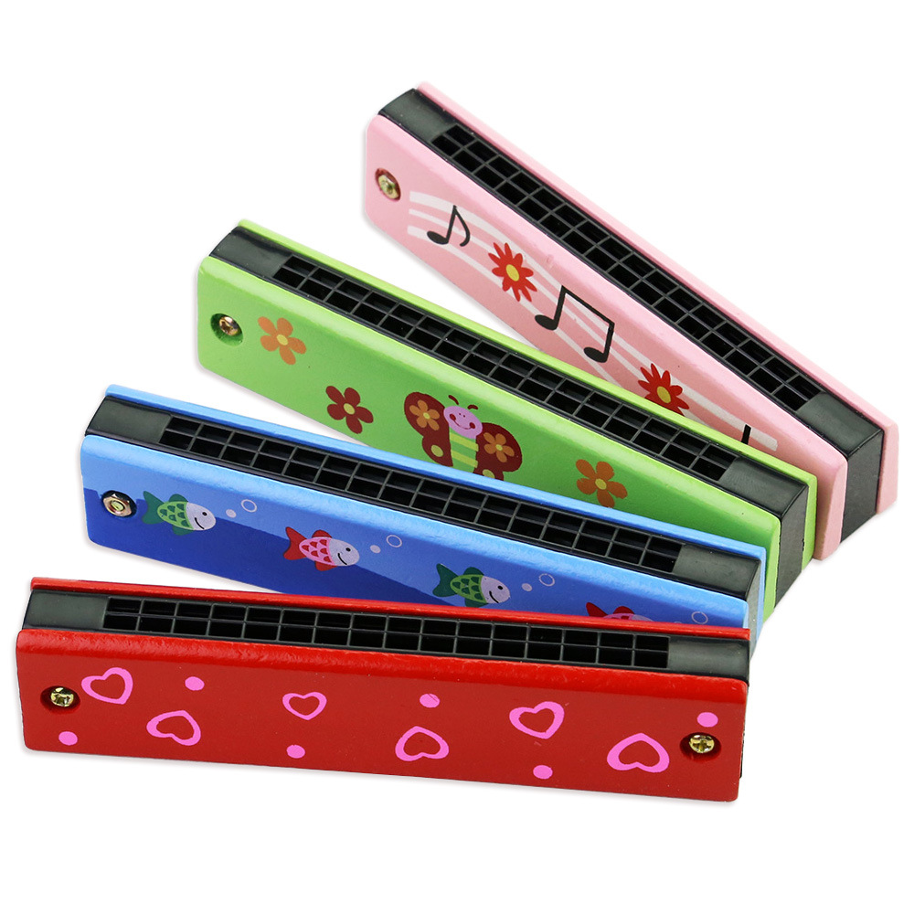 Musical Instrument You Blow Into - Gaita infantil, instrumento musical de madeira,