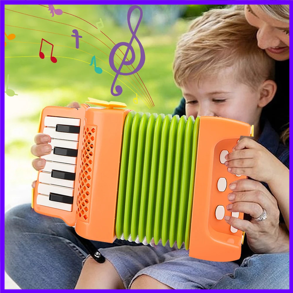 Musical Instrument Drawing - Acordeão de Brinquedo para Crianças com