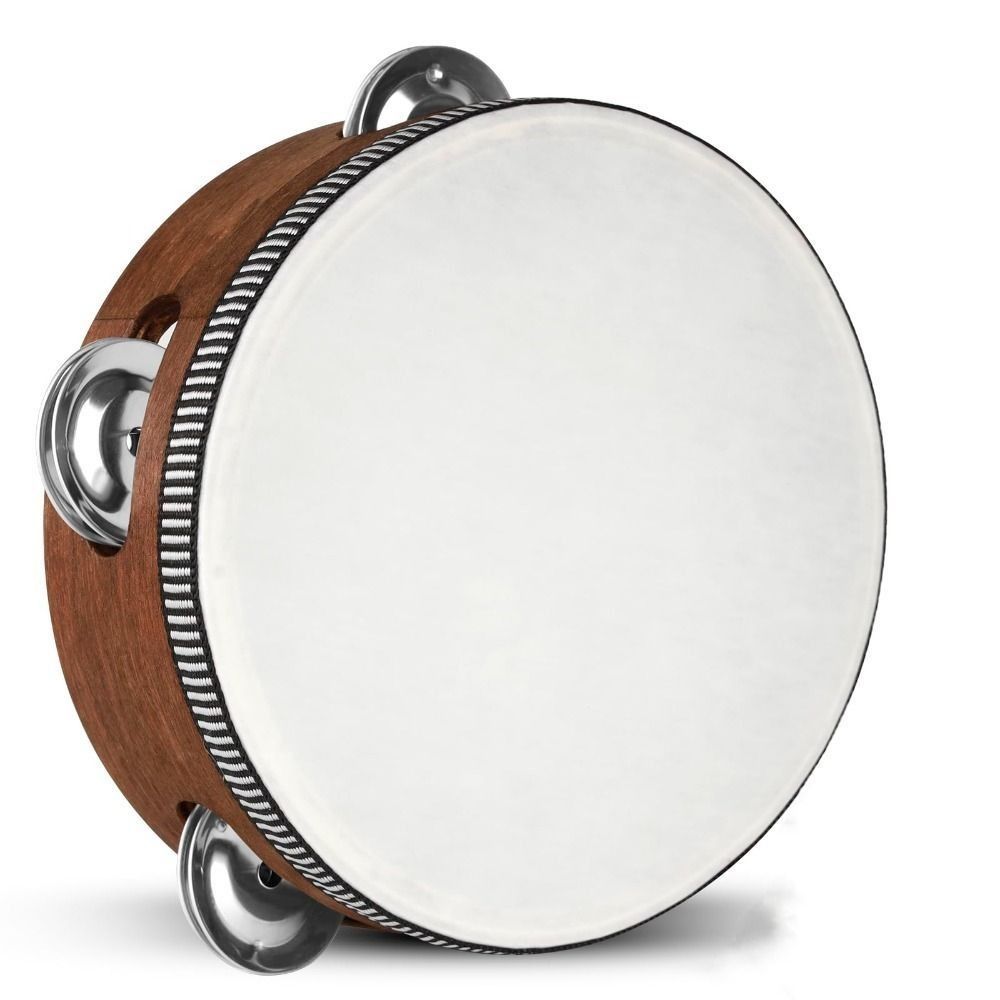 Musical Instrument Ringtone - Tamborim de Madeira 4/6/7/8/9/10 polegadas com