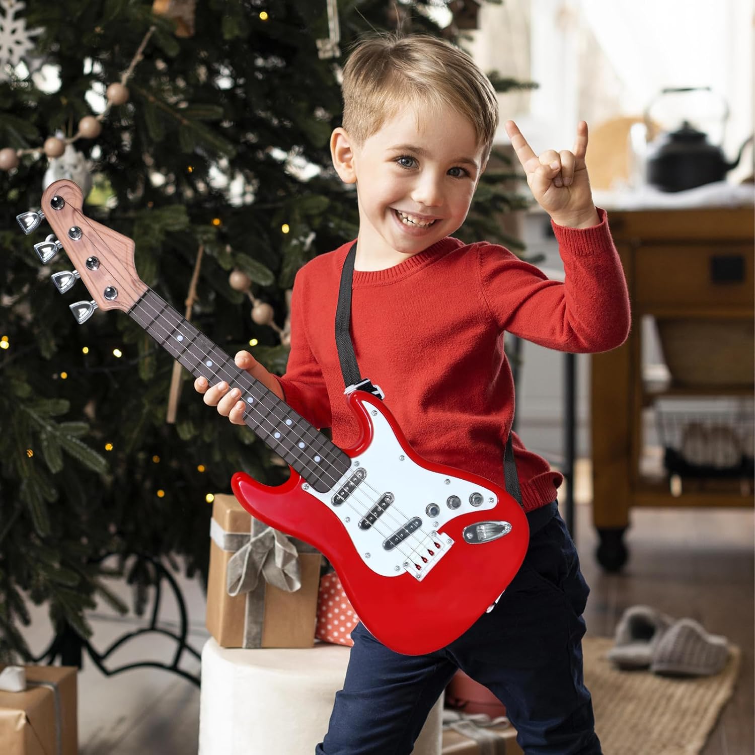 Musical Instrument Drawing - Brinquedo de guitarra elétrica infantil -