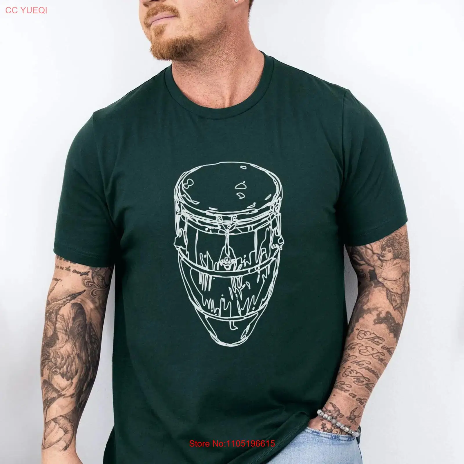 Musical Instrument Congo - Conga tambor t camisa percussão design