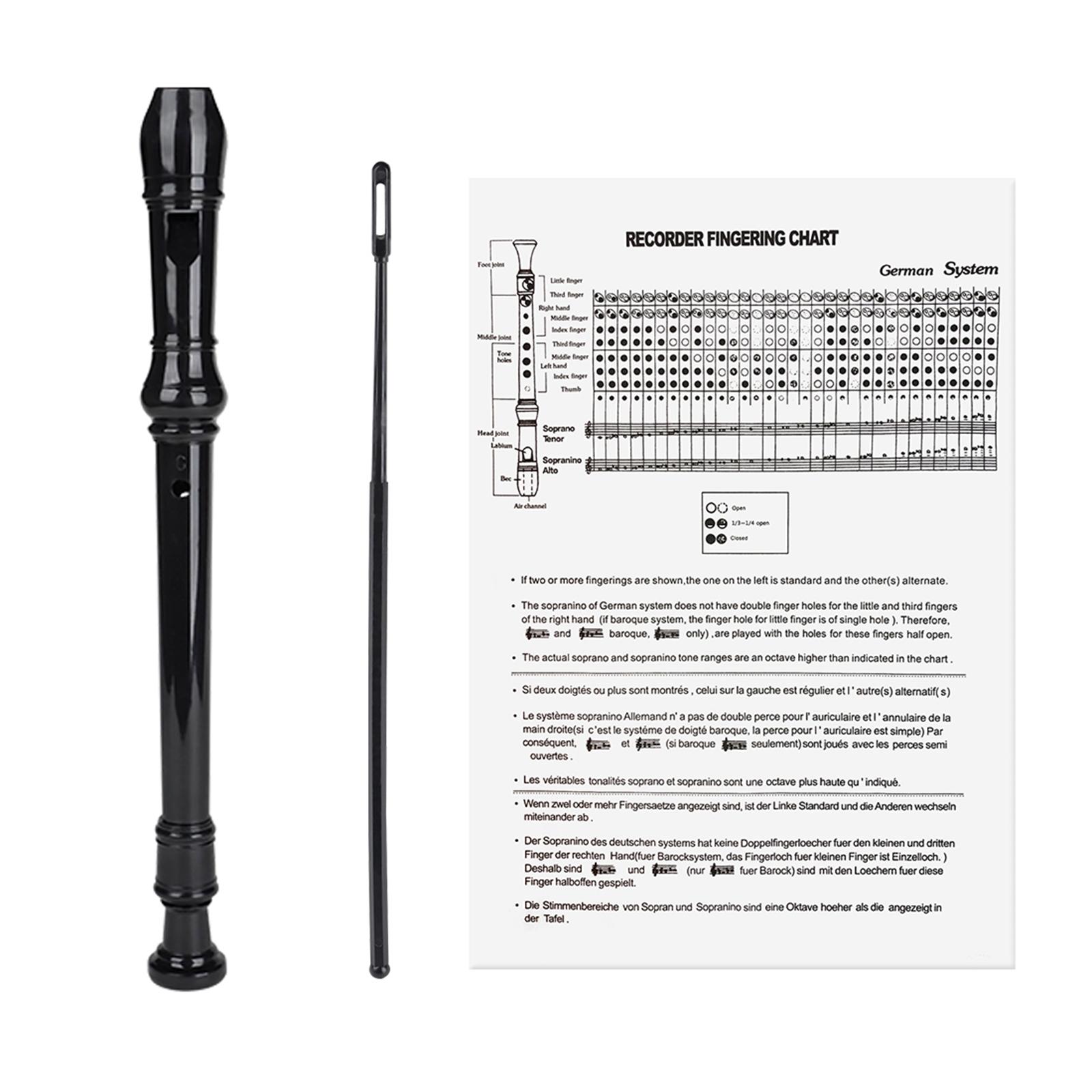Flauta Soprano Longa em Plásti - Soprano Recorder Plastic avaliação e preço