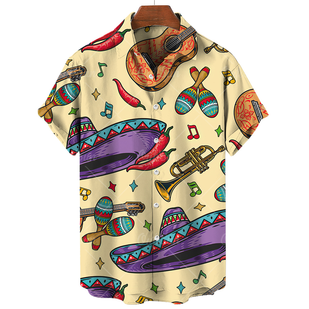 Camisas de instrumento musical - Musical Instrument Hawaiian avaliação e preço