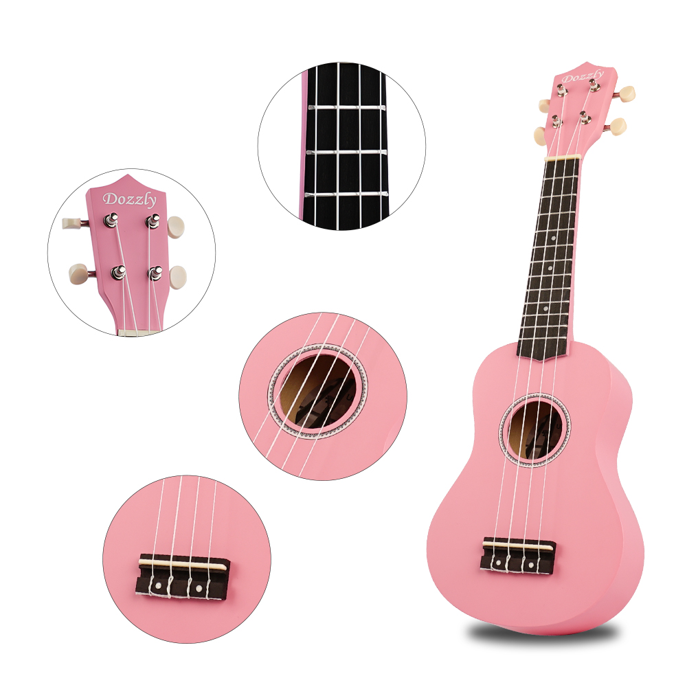Ukulele havaiano de madeira so - Musical Instrument Hawaiian avaliação e preço