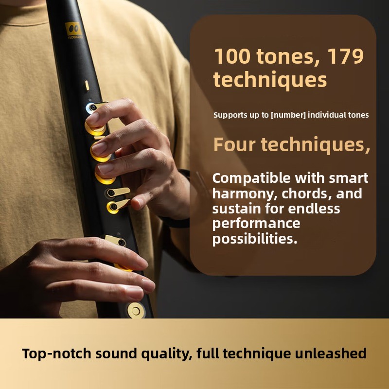 Saxofone elétrico inteligente  - Musical Instrument You Blow Into avaliação e preço