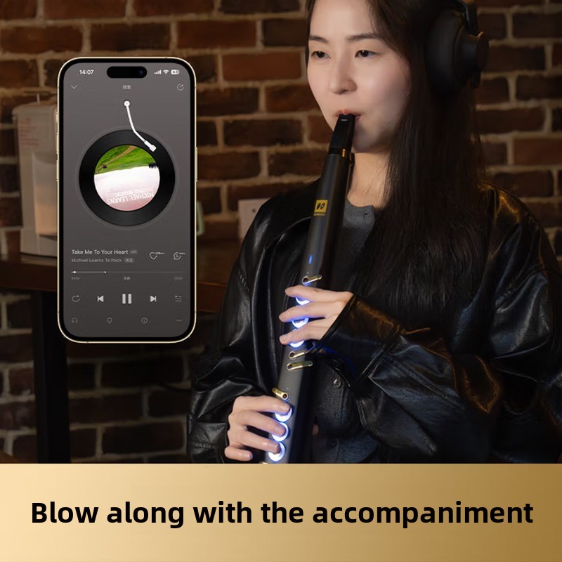 Saxofone elétrico inteligente  - Musical Instrument You Blow Into avaliação e preço