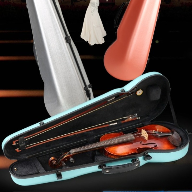 Caso de violino de fibra de ca - Musical Instrument Veena avaliação e preço