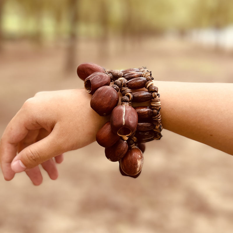 Pulseira de concha de frutas n - Musical Instrument Africa avaliação e preço