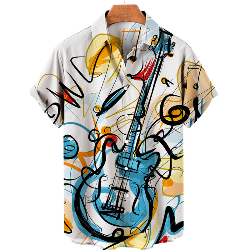 Camisa para instrumentos music - Musical Instrument Hawaiian avaliação e preço
