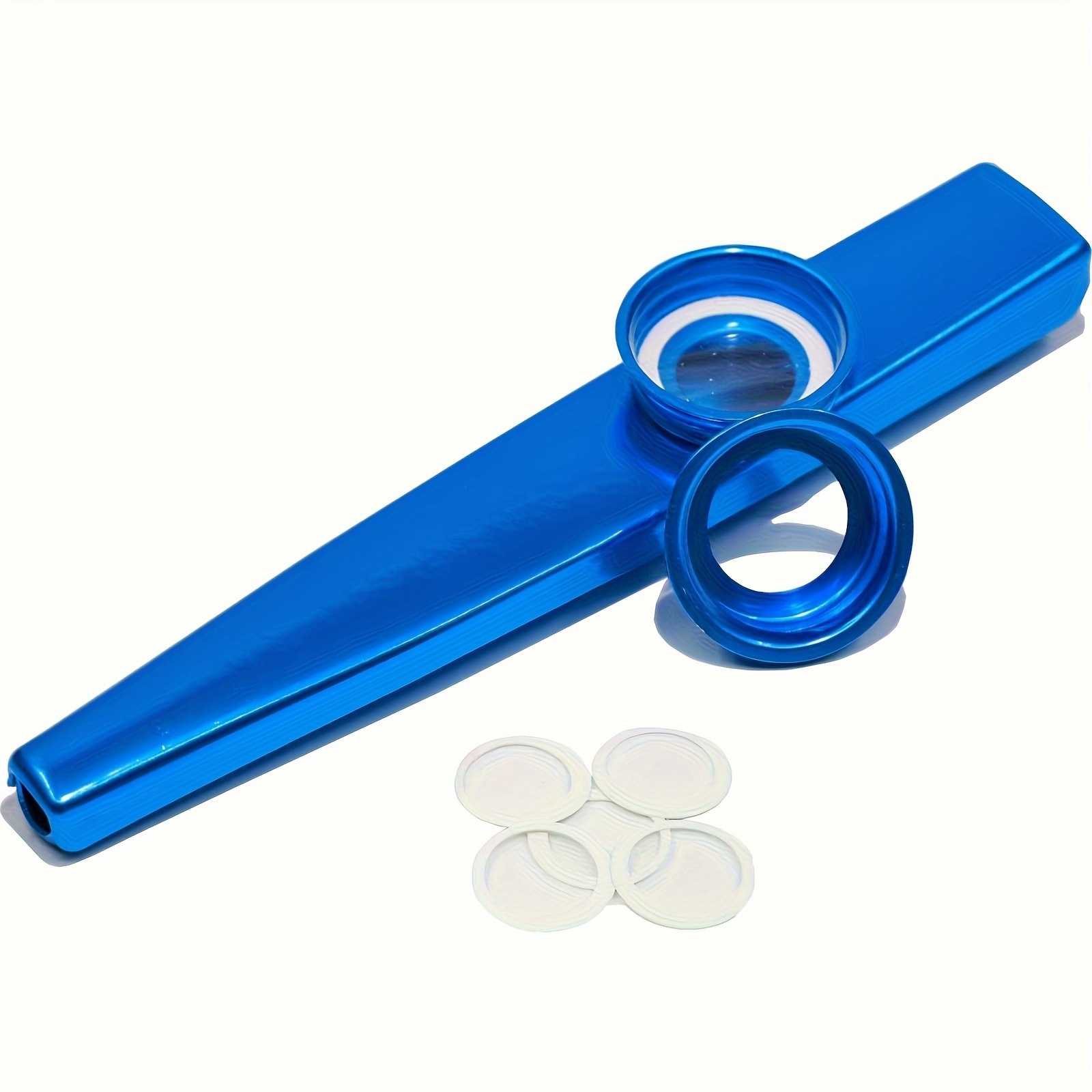 7 pçs metal kazoos design simp - Musical Instrument Veena avaliação e preço