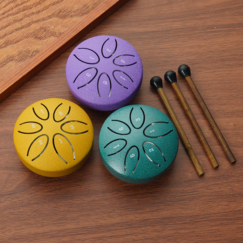 Mini Tambor de Língua de Aço d - Tongue Drum Steel avaliação e preço