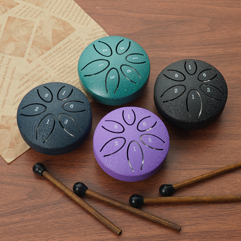 Mini Tambor de Língua de Aço d - Tongue Drum Steel avaliação e preço
