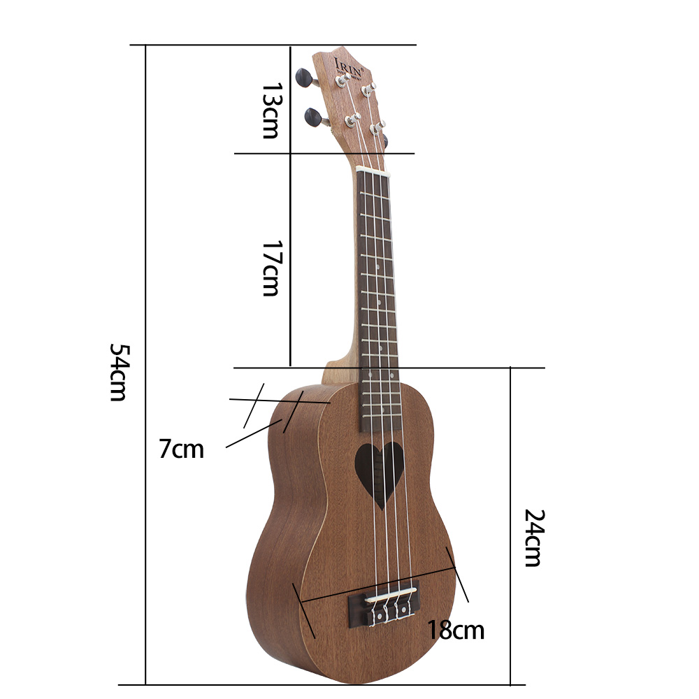 Ukulele Soprano de 21 Polegada - Musical Instrument Hawaiian avaliação e preço
