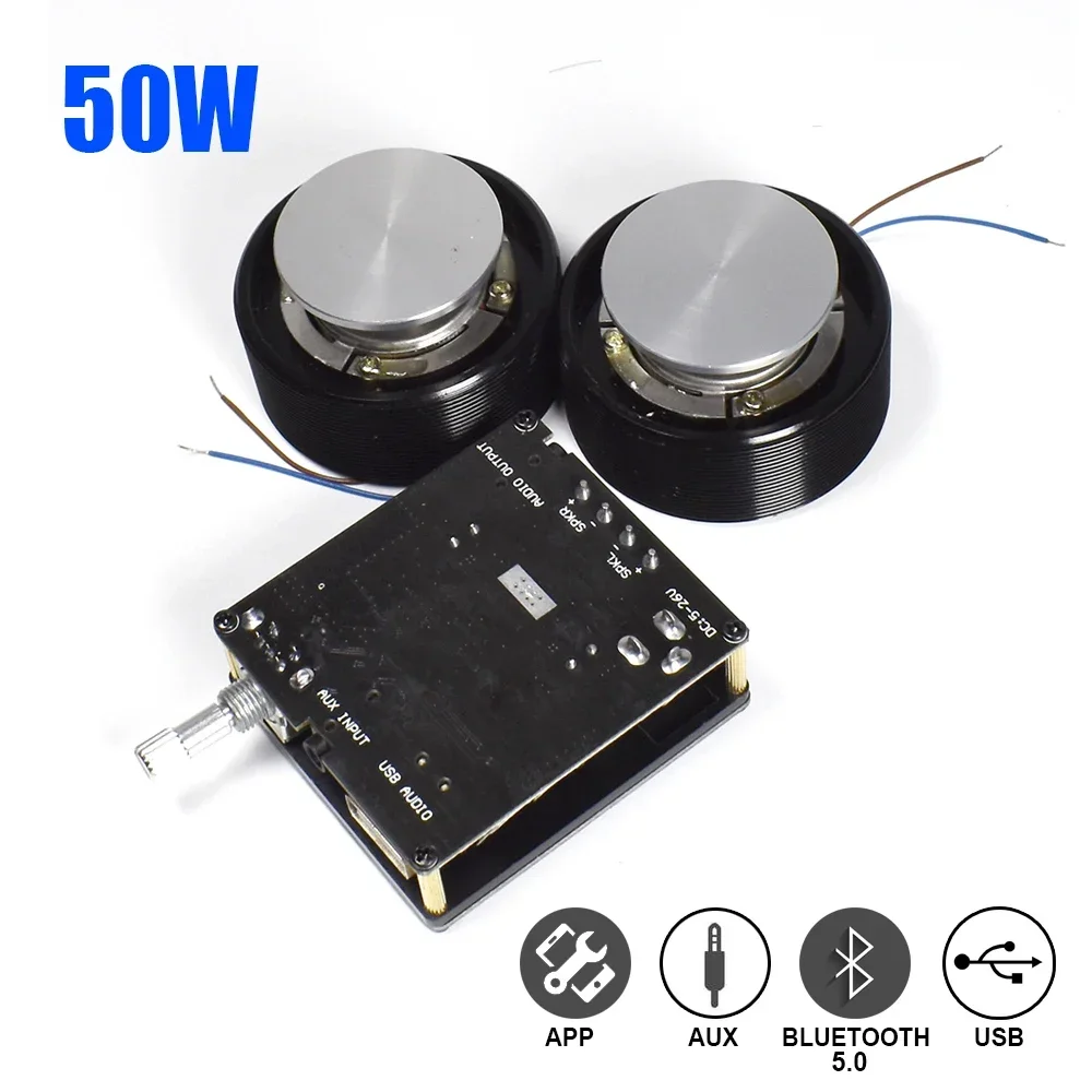 1 conjunto 50w 2.0 alto-falant - Musical Instrument Diy avaliação e preço