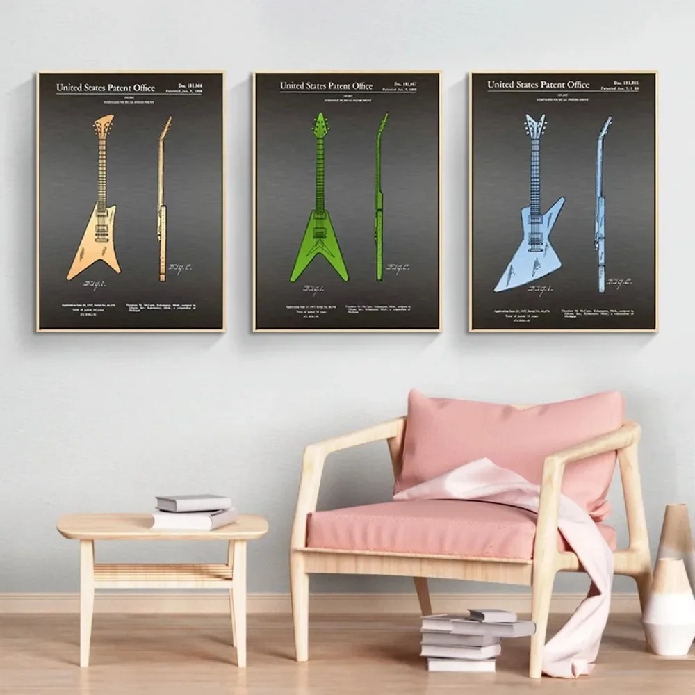 Guitarra Elétrica Anatomia Pos - Musical Instrument Image avaliação e preço