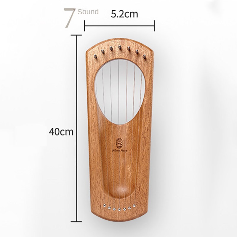 Beech Wood Material Lyre Harpa - Musical Instrument Harp avaliação e preço