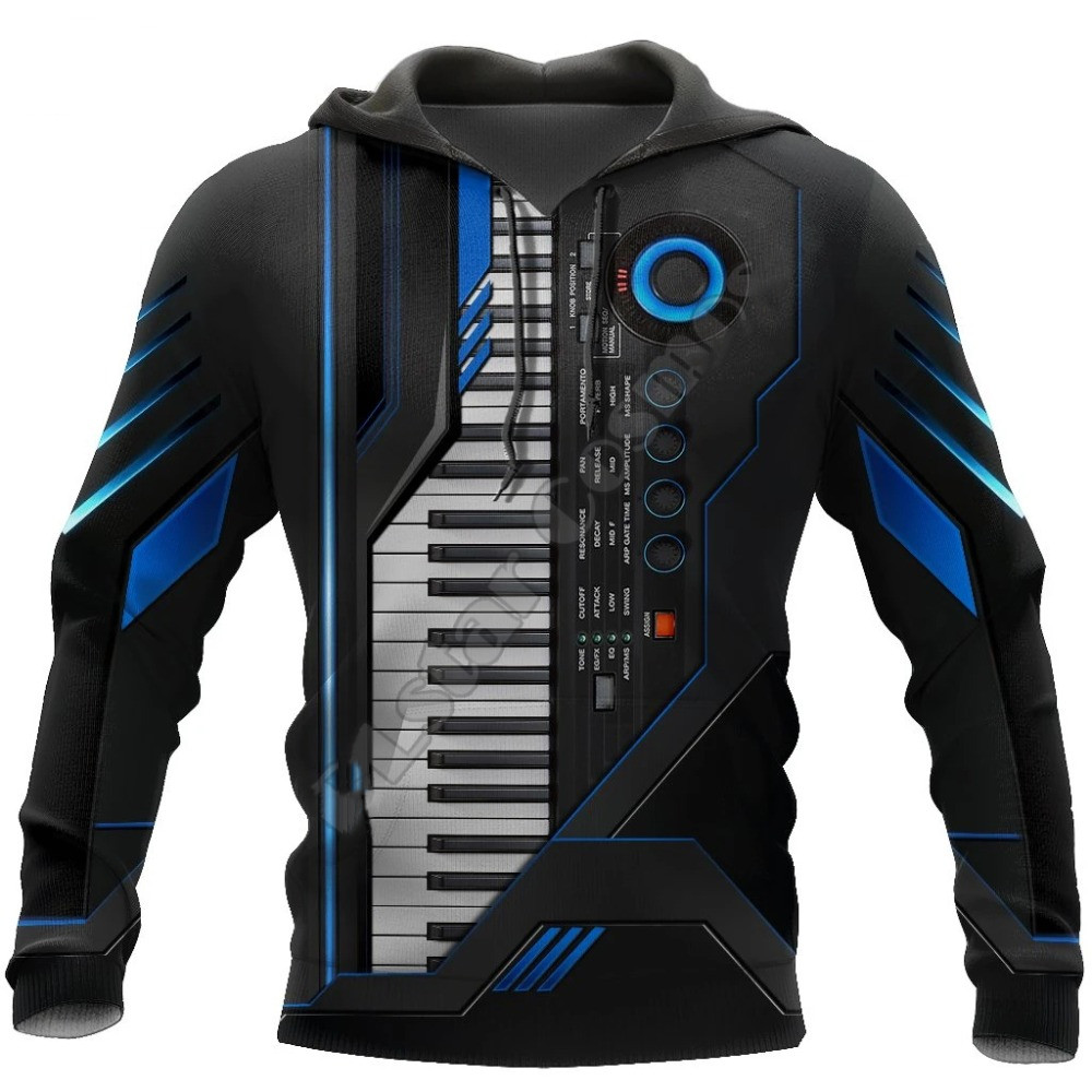 3D Printed Music Hoodies para  - Musical Instrument Veena avaliação e preço