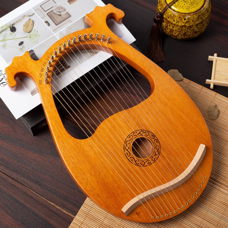 Lira de 16 cordas Antlers, har - Musical Instrument Harp avaliação e preço