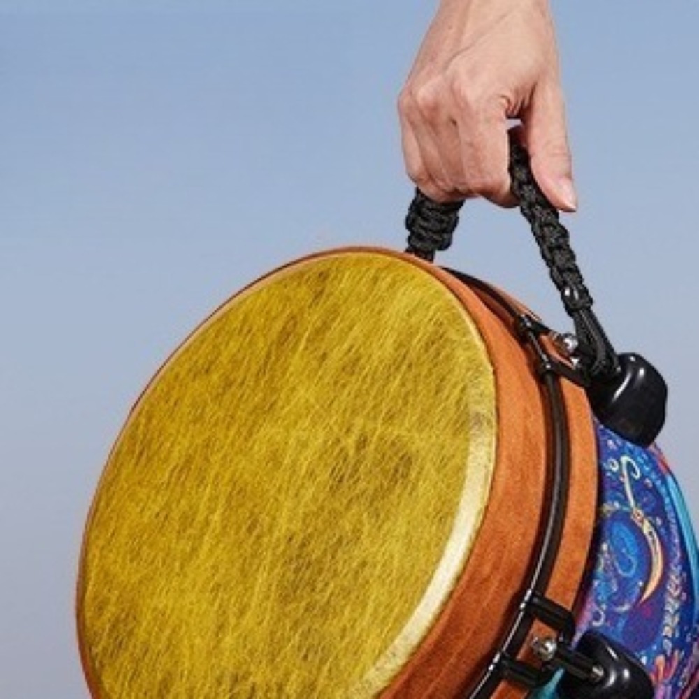 Tambor africano grande de 10 p - Musical Instrument Africa avaliação e preço