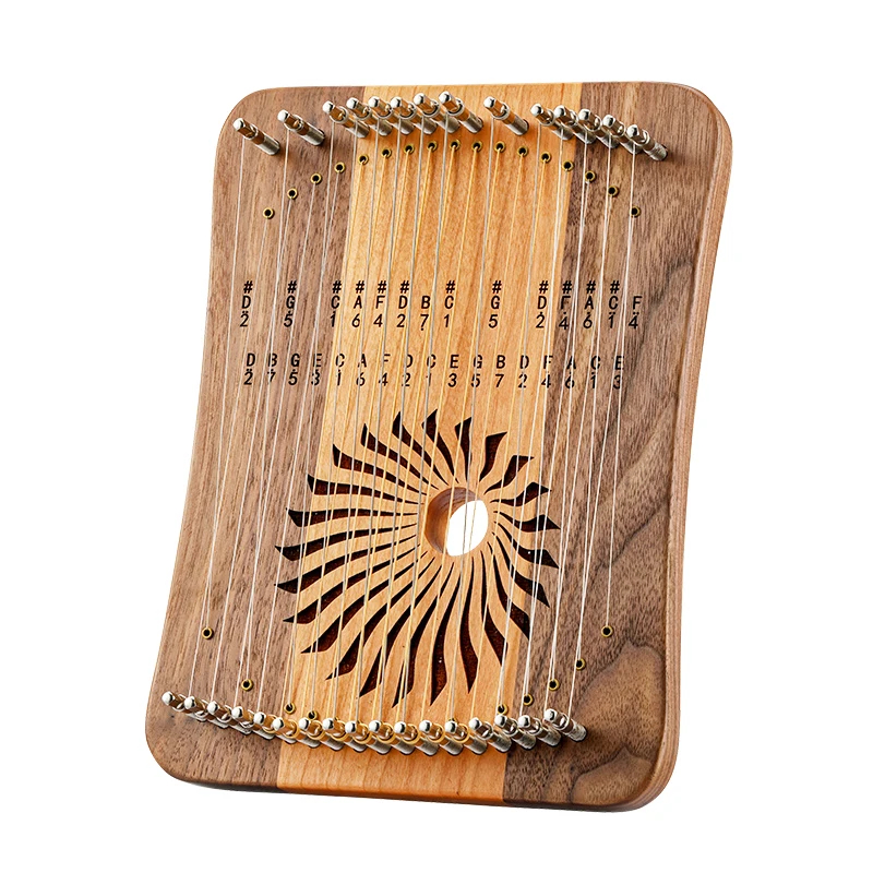 Hluru Lira de Dedo de Madeira  - Musical Instrument Harp avaliação e preço