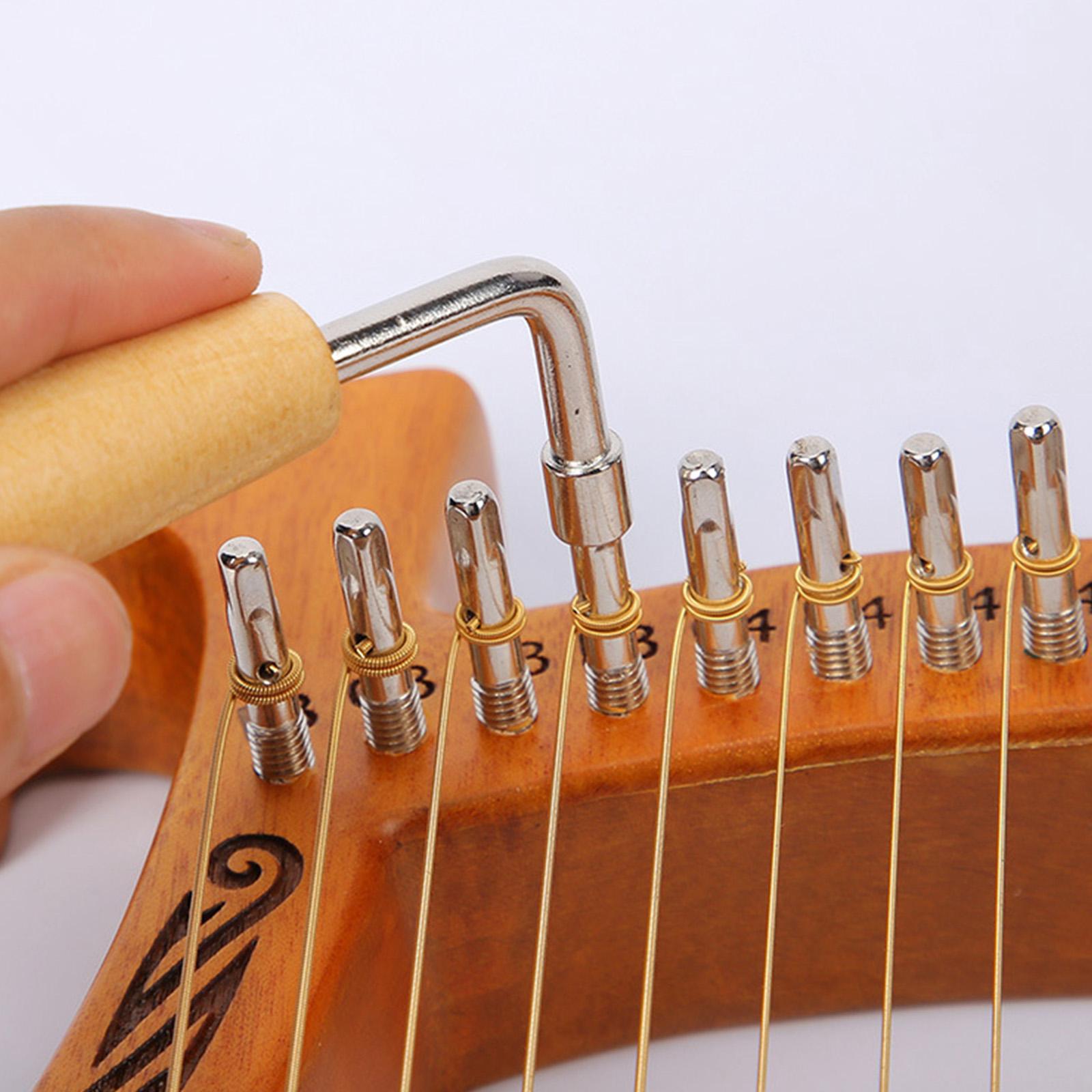 Chave de afinação lira e harpa - Musical Instrument Harp avaliação e preço