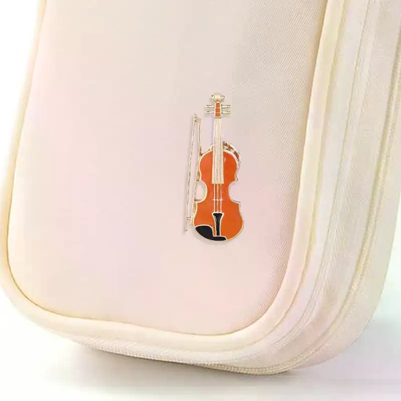 1 pçs sinfonia orquestra emble - Musical Instrument Veena avaliação e preço